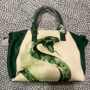 Loungefly Harry Potter Slytherin Satchel Bag